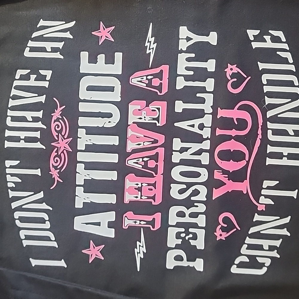 Women's Summer slogan Printed Round Neck Drop shoulder Loose Casual T-shirt 6/M - Picture 2 of 2